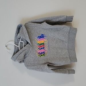 RL Polo Grey Hoodie, 3T